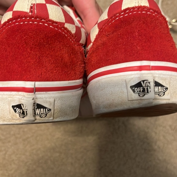 Checkered Red Vans - Picture 2 of 3